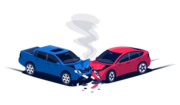 Ilustración accidente